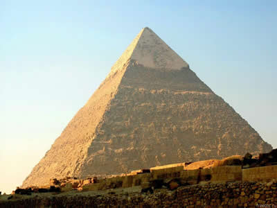 Great Pyramids of Giza in Egypt